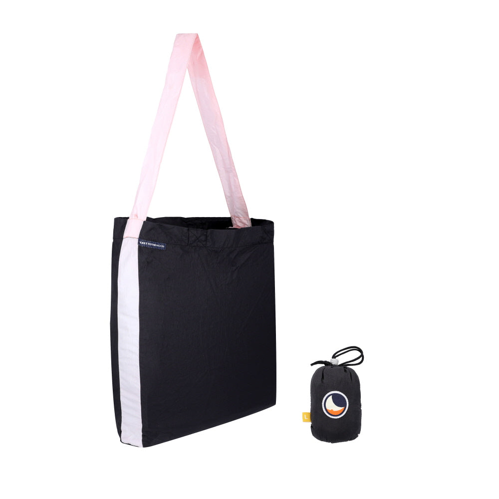 エコバッグ ラージ 30L Black / Baby Pink TMEBL0783