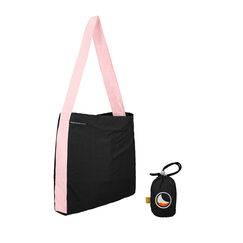 エコバッグ ミディアム 15L Black / Baby Pink TMEBM0783