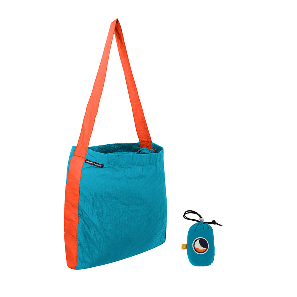 エコバッグ ミディアム 15L Aqua / Orange TMEBM1535